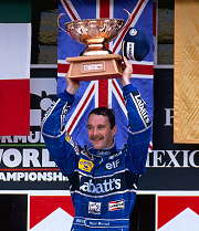 Nigel Mansell in 1992