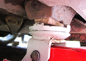 E46 M3 on trolley jack